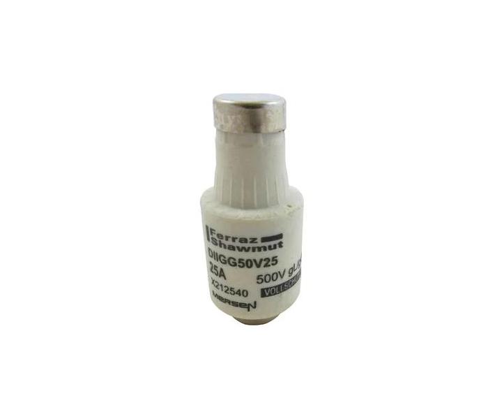 Pojistkov vloka Mersen X212540, vekos DII, gG, 25A, 500V - lt