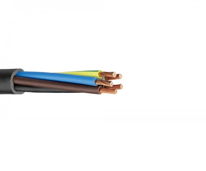 Kbel CGSG H05RR-F 5x0,75 Prysmian - ierny
