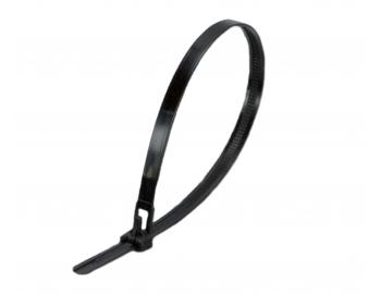 Sahovac rozdeovac psik plastov masvny ierny Wapro WT-RAH-300HDB 303x7,6 mm - 100 ks