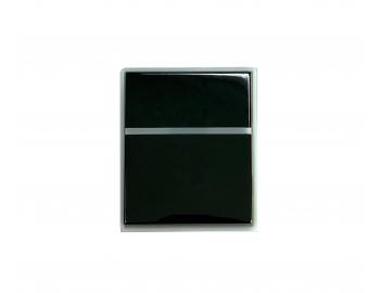 Kryt sp�na�a jednoduch� s priezorom ABB Element-Time 3558E-A00653 05 - �ierna/�adov� �ed�