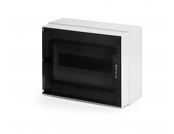 Rozvodnica Scame Ikona 679.1012.2, IP66, 12 modulov (1x12), 317x250x163 mm
