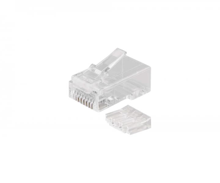 Konektor pre UTP Emos RJ45 - priehadn