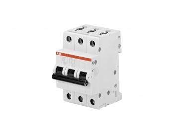 Jisti ABB S203-B20, 3-plov, 20A, charakteristika B, 6kA