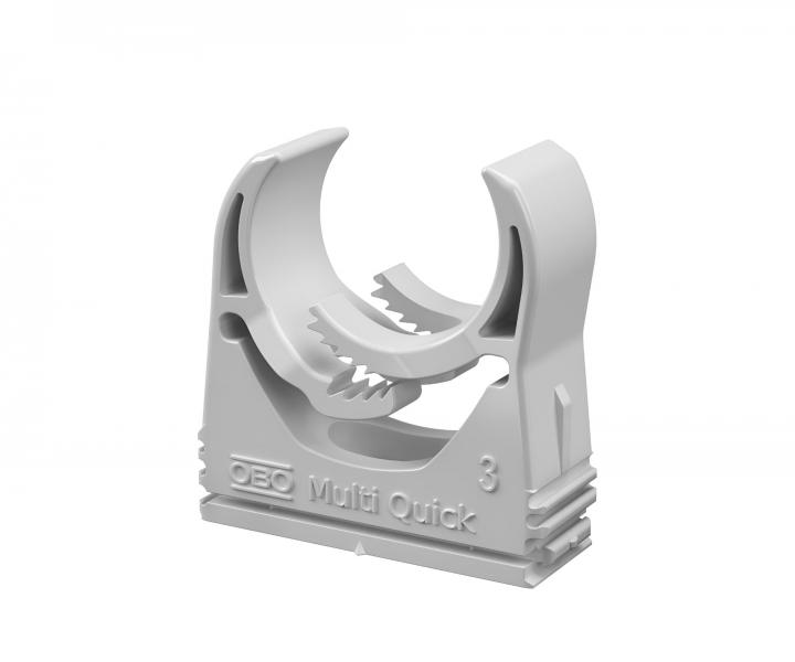 Prchytka OBO Multi Quick 3, 25-28,5 mm, polyamid - svetlo ed