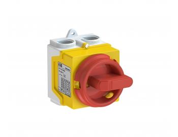 Odpna v kryte ABB ONE20M3Y 1SCA135536R1001, IP67, 3-plov, 20 A - lto-erven