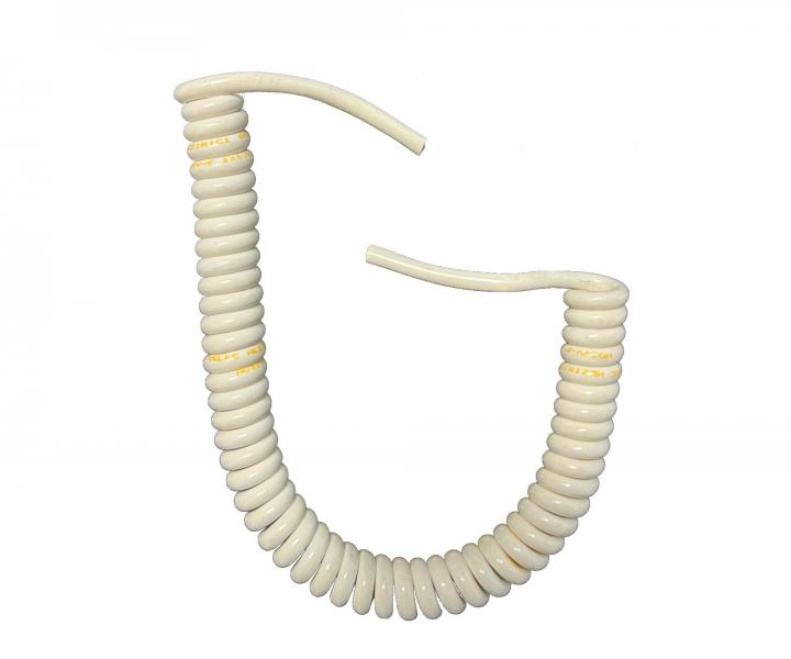 Flexo PVC skrten nra CYNY 205-C-1 B, 2x0,5, biela - 1,40 m