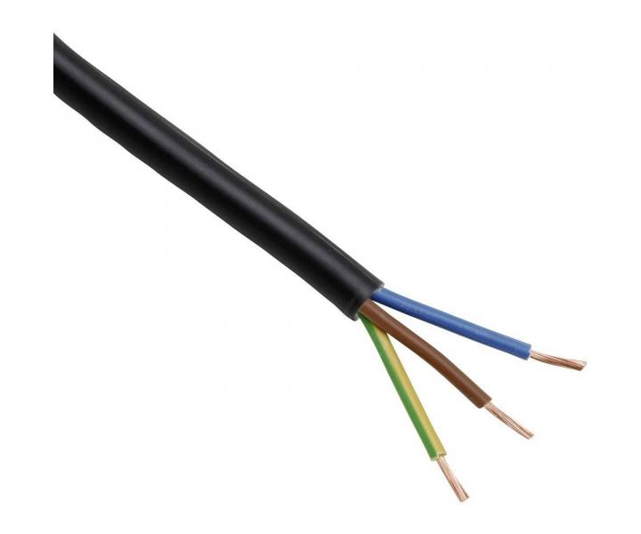 Kbel CYSY H05VV-F 3Gx0,75 Prysmian, ierny