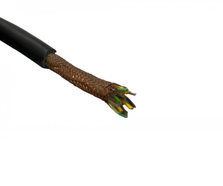 Komunikan kbel so tienenm SRO 16-22 C, NKT, ierny - 1 m