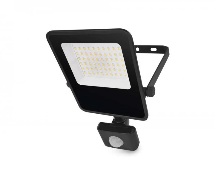 LED reflektor s pohybovm idlem Emos Visio ZS2933, IP54, 30 W, ierny - neutrln biela