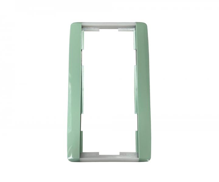 R�m�ek dvojit�, vertik�lny ABB Element-Time 3901E-A00121 22 - �adovo zelen�/biela