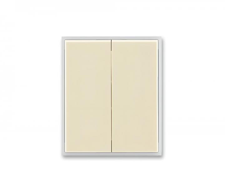 Kryt spnaa delen ABB Element-Time 3558E-A00652 21 - slonov kos/adov biela