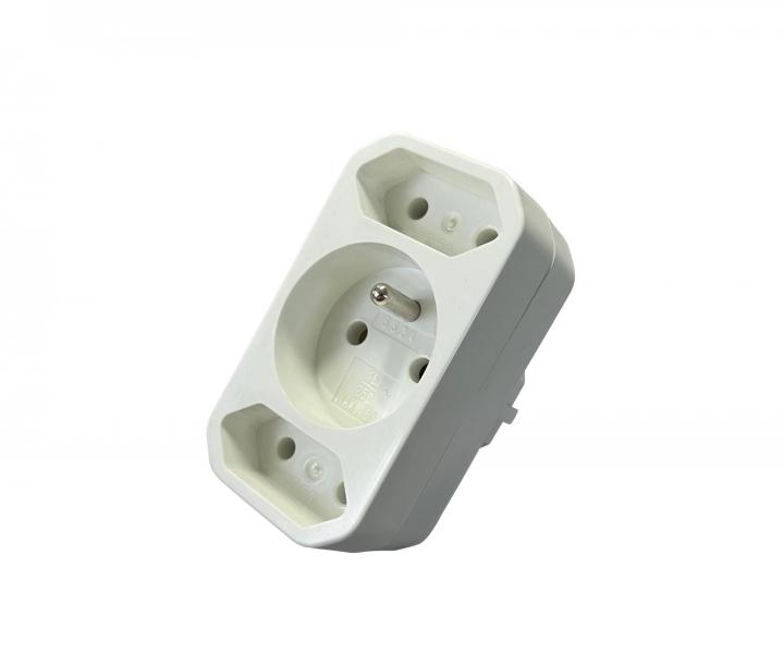 Rozbo�ovac� chr�nen� z�suvka, priama ABB 5524-2234 (1K2P) - biela