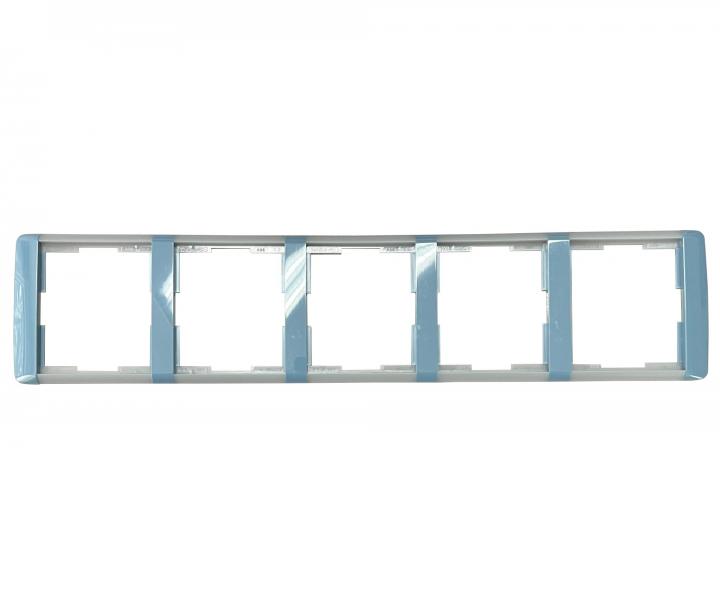 R�m�ek p�n�sobn�, vodorovn� ABB Element-Time 3901E-A00150 23 - modr�/�adov� �ed�