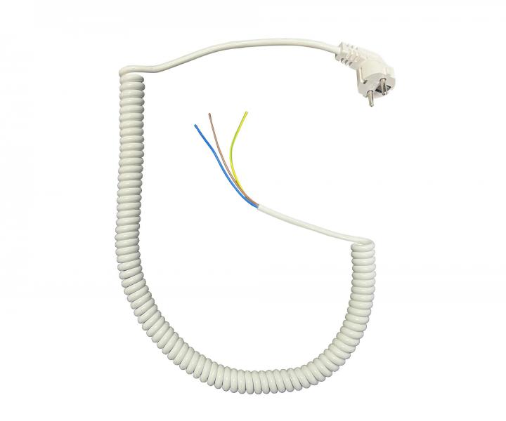 Flexo PVC skrten nra 863157-3-101/5, 3Gx1,5, uhlov vidlica, biela - 5 m