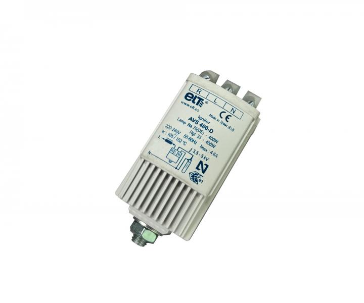 Zapaova pre halogenidov a sodkov vbojky ELT AVS 400-D, 400 W