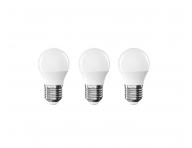 LED iarovka Emos Classic Mini Globe ZQ6E23.3, E27, 4,2 W (40 W), neutrln biela - 1 ks