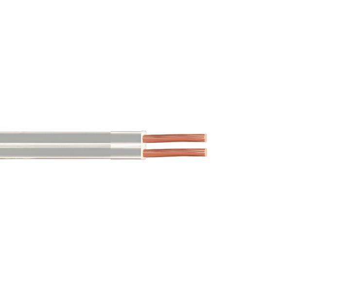 Dvojlinka CYH-SCY, 2x2,5, PVC, biela - 1 m