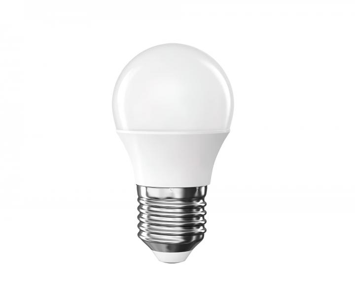 LED iarovka Emos Classic Mini Globe ZQ6E23.3, E27, 4,2 W (40 W), neutrln biela - 1 ks