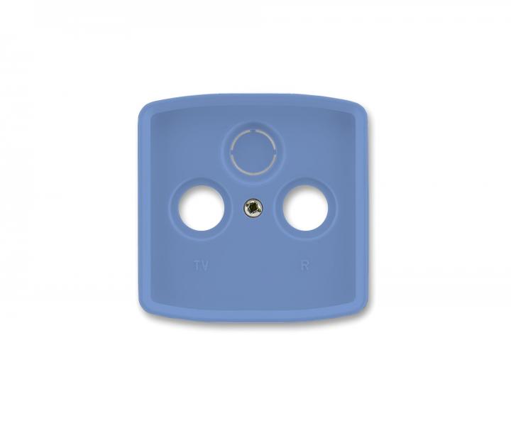 Kryt z�suvky telev�znej, rozhlasovej (a satelitnej) ABB Tango 5011A-A00300 M2 - svetlomodr�