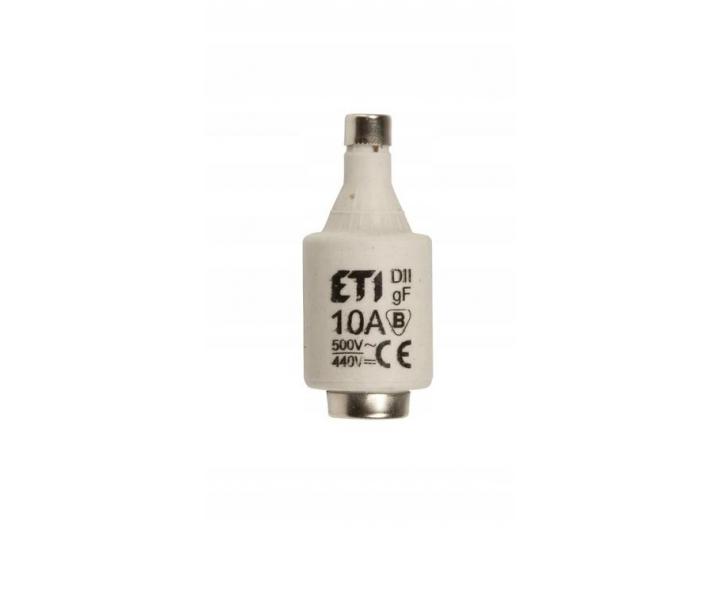 Pojistkov vloka ETI 002312104, vekos DII DZ, gF, 10A, 500V