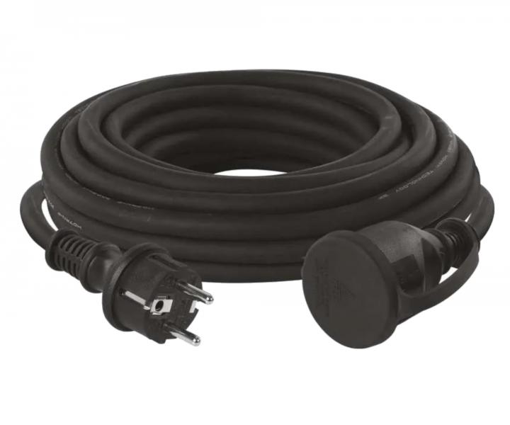 Vonku predlovac kbel Emos P01710R, 1x zsuvka, 230 V, 2,5 mm2, ierny, 10 m