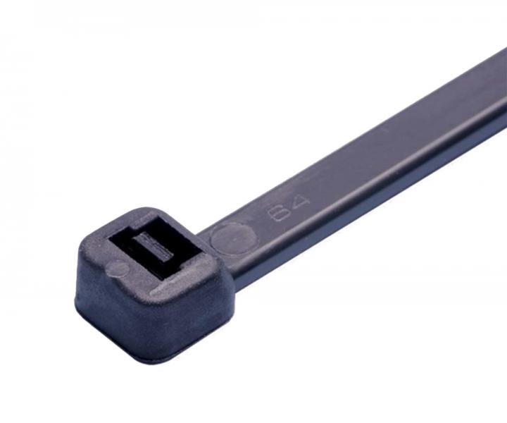 Sťahovací pásik plastový čierny Wapro WT-300ICB 292x3,6 mm - 100 ks