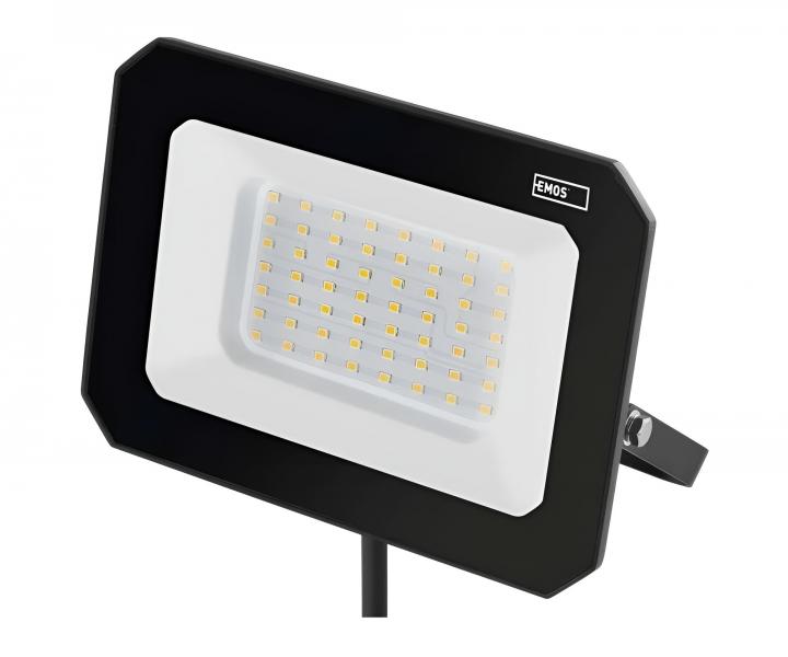 LED reflektor Emos Simpo ZS2243, IP65, 50 W, ierny - neutrln biela