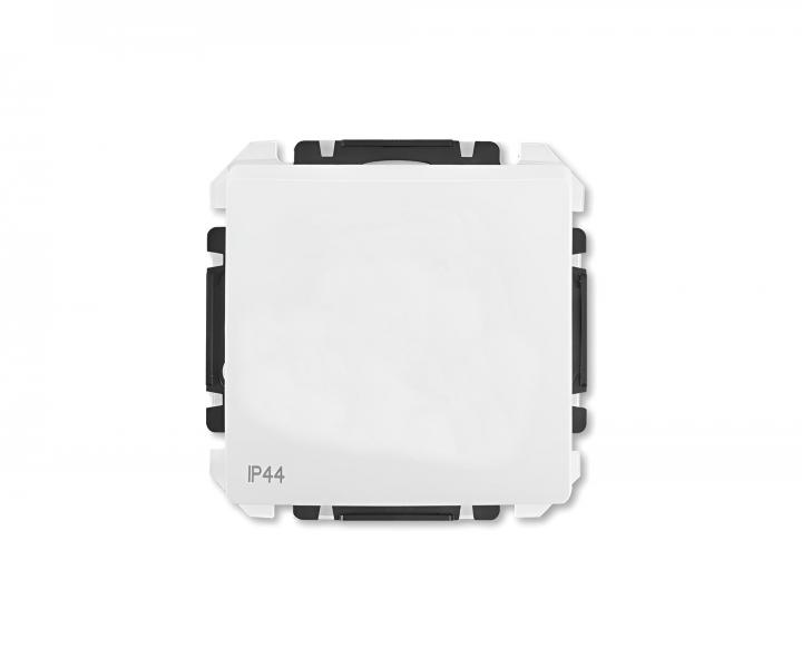 Prep�na� s krytom ABB Swing 3557G-A06940 B1, IP44, radenie 6 - jasne biela