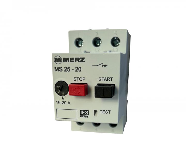 Motorov ochrann spa Merz MS25-20, 16-20 A