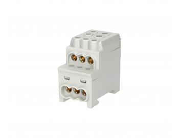 Blok na rozdelenie fz Hora eTec UVB 200 L G, 200 A, 1000 V, 1-pl - ed