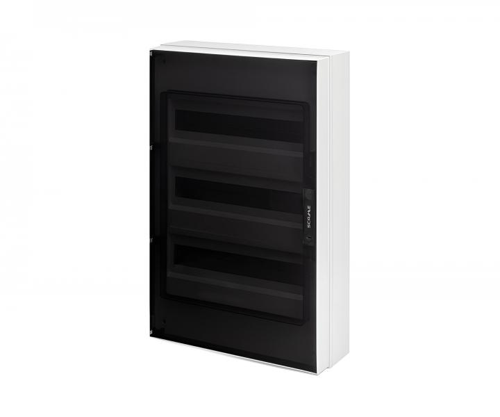 Rozvodnica na omietku Scame Ikona 679.3054.6, IP66, 54 modulov (3x18), 424x655x140 mm