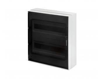 Rozvodnica na omietku Scame Ikona 679.2036.4, IP66, 36 modulov (2x18), 424x460x140 mm