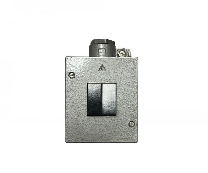 Prep�na� dvojklapkov� kovov� ABB Garant 3553-05750, IP66, radenie 5 - �ed�