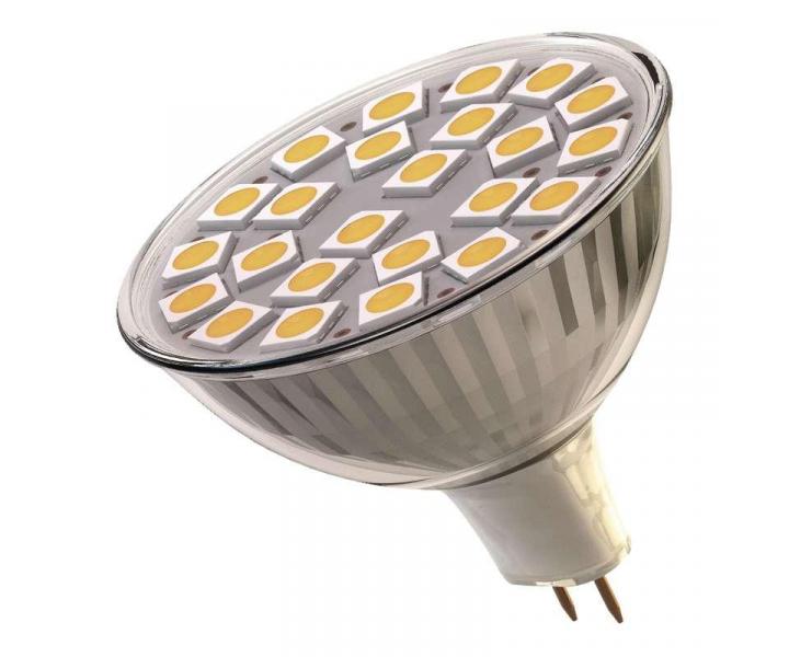 LED iarovka Emos Lighting MR16, GU5,3, 4 W (30 W), denn biela