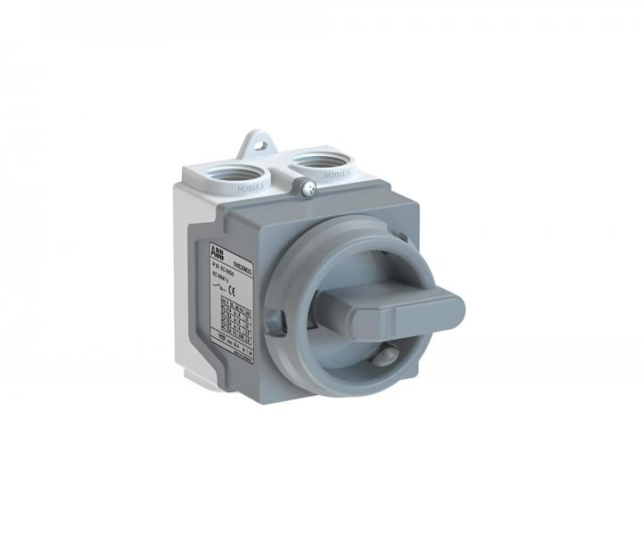 Odpna v kryte ABB ONE20M3G 1SCA135535R1001, IP67, 3-plov, 20 A - ed