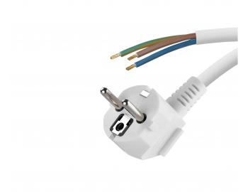 Flexo PVC nra 863107-3-53/2, 3Gx1, dutinky, uhlov vidlica, biela - 2 m