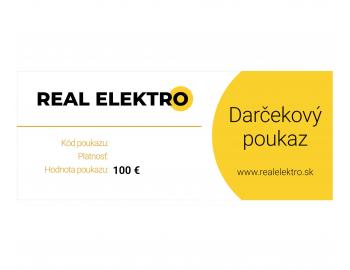 Elektronick darekov poukaz na 100 