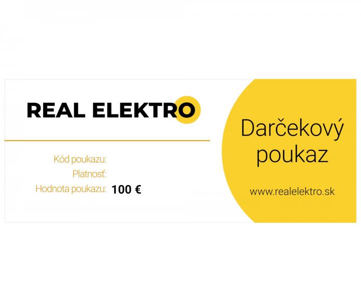 Elektronick darekov poukaz na 100 