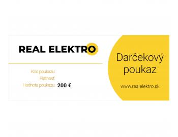 Elektronick darekov poukaz na 200 