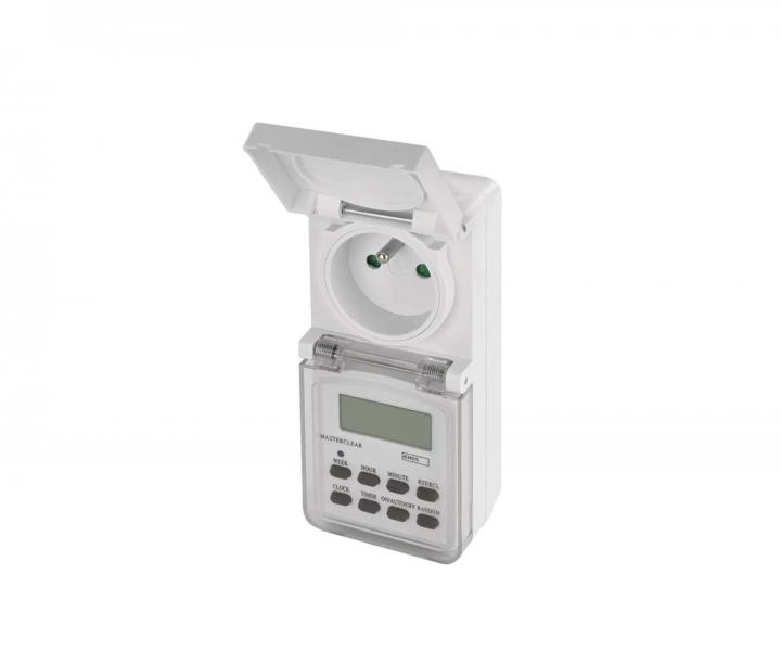asova - digitlna spnacia zsuvka vonkajia Emos P5507N, IP44