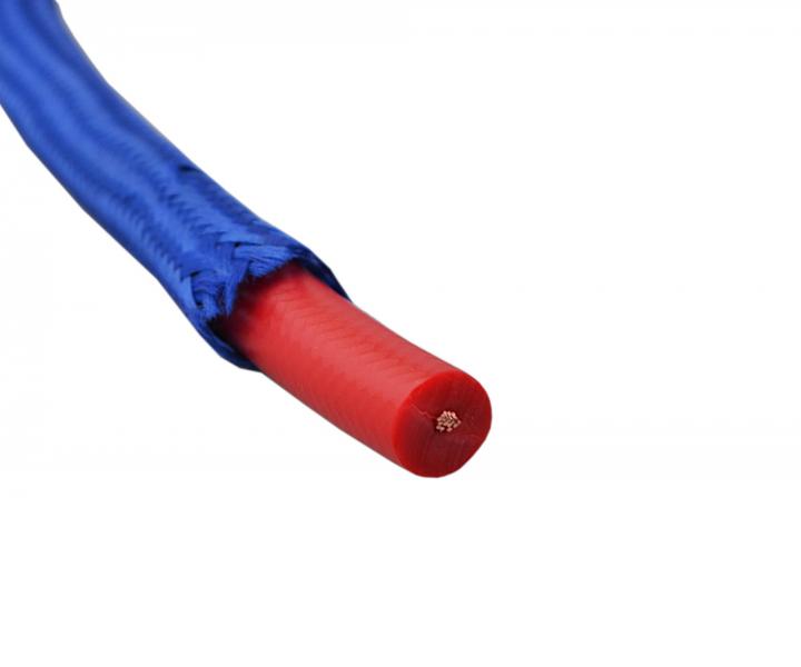 Kbel zapaovac ZYA PVC 1x1,34 Precon, opleten, modr