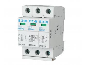 Ochrana proti preptiu triedy T1+T2 (B+C) Eaton 158330 SPBT12-280/3, 3P sada pre TN-C