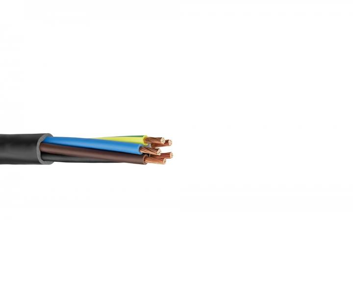 Kbel H05RR-F 5x1,5 Prysmian - ierny