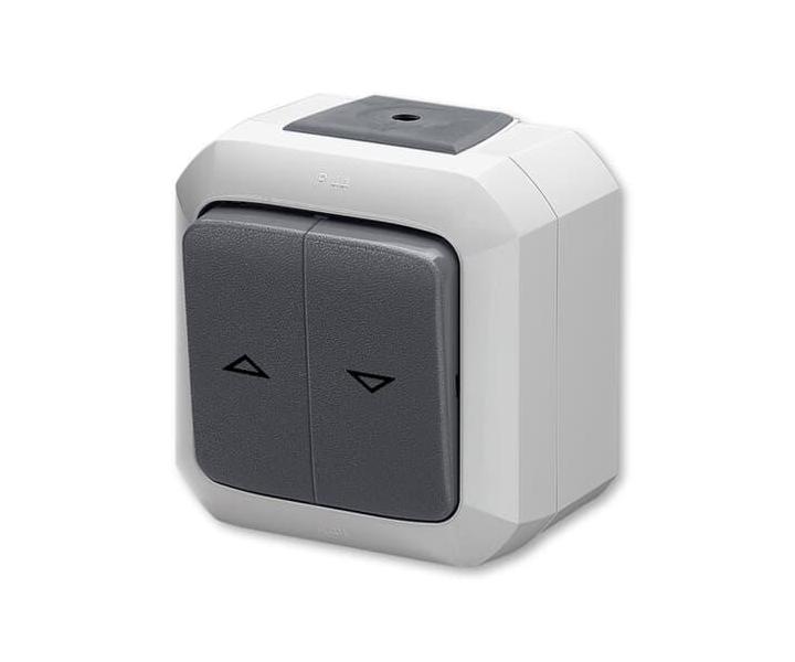 Ovlda alziov jednoplov (zaradenie 1/0+1/0 s blokovanm), IP54, bezr. sv. ABB Variant 3559N-C88510 S - ed