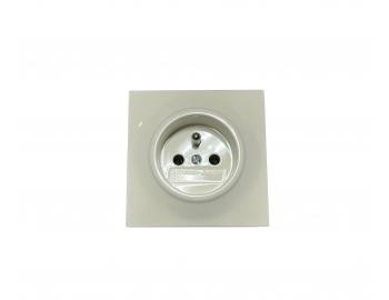 Z�suvka jednon�sobn� ABB Impuls 2017-0-0481 AB - alpsk� biela