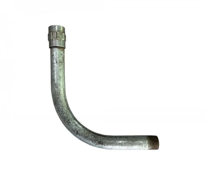 Koleno 90 pre oceov elektrointalan trubky zvitov SN pr. 20,4 mm, pozinkovan Kopos 6113 ZNM_S