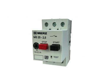 Motorov ochrann spa Merz MS25-2,5, 1,6-2,5 A