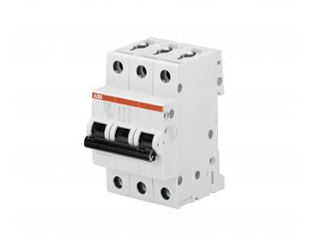 Jisti ABB S203-B10, 3-plov, 10A, charakteristika B, 6kA