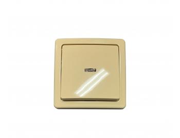 Ovl�da� zap�nac� kompletn� ABB Swing 3557G-C91342 C1, radenie 1, s priezorom - kr�mov�