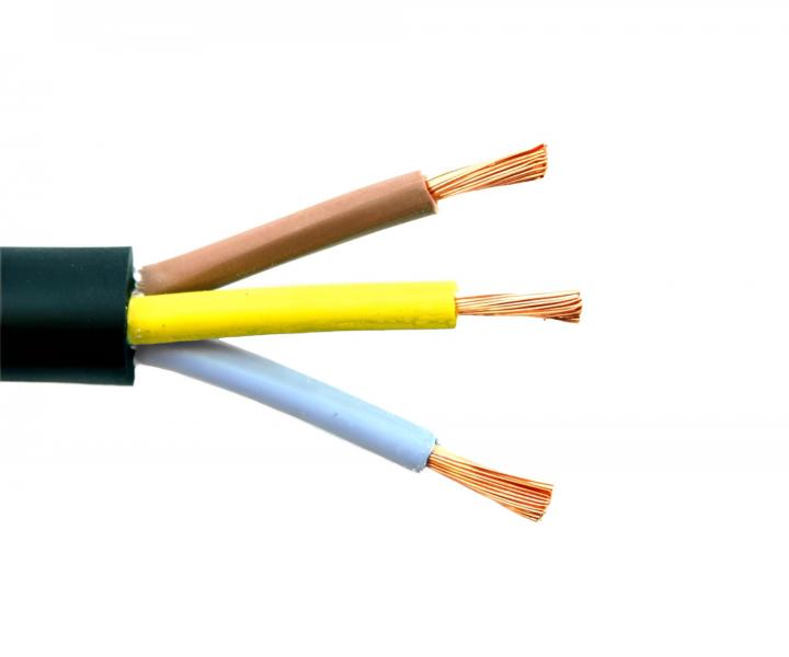 Kbel SPRA 3-22, NKT, ierny - 1 m